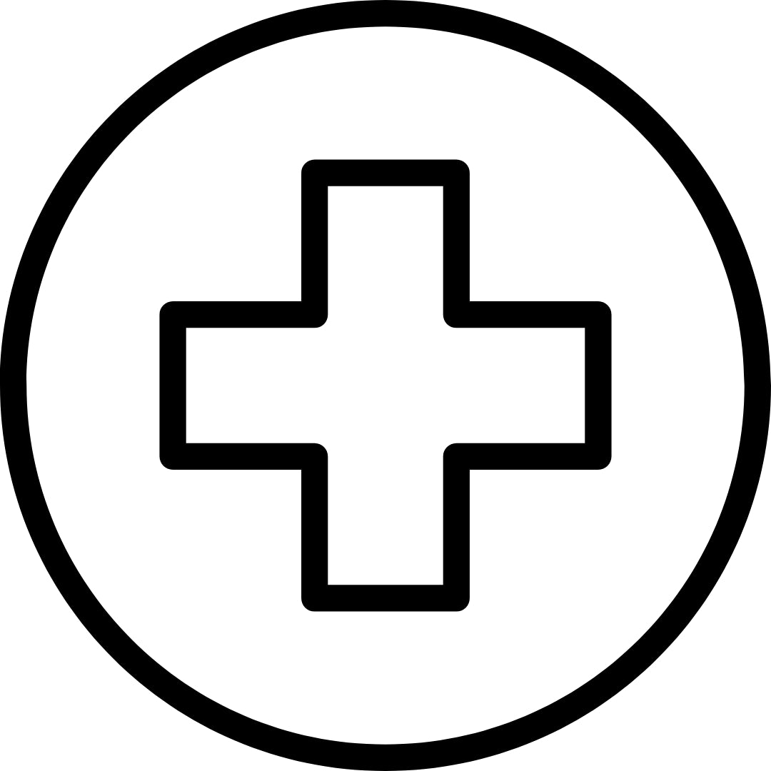 Black icon medical